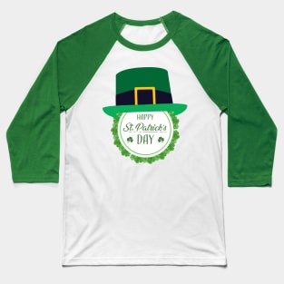 Happy St. Patrick's Day Baseball T-Shirt